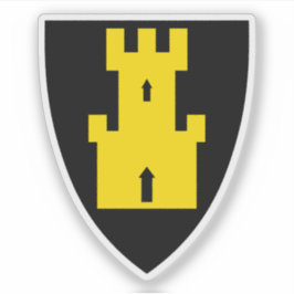 Wapen van Finnmark, Noorwegen Sticker