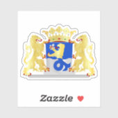 Wapen van Flevoland, Nederland Sticker (Vel)