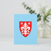 Wapen van Florence Briefkaart (Staand voorkant)