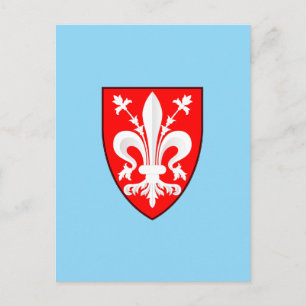 Wapen van Florence Briefkaart
