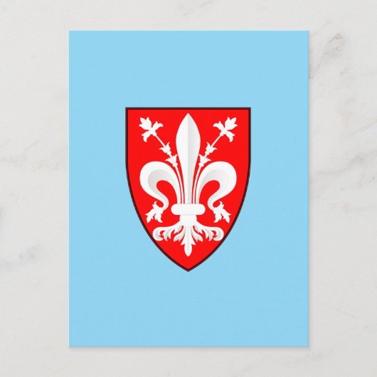 Wapen van Florence Briefkaart (Voorkant)