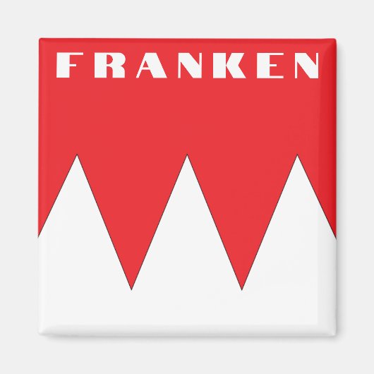 Wapen van Franken, Duitsland Magneet (Voorkant)
