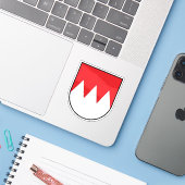 Wapen van Franken, Duitsland Sticker (Laptop met iPhone)