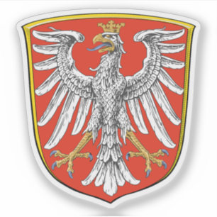 Wapen van Frankfurt am Main, Duitsland Sticker