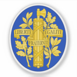 Wapen van Frankrijk Sticker