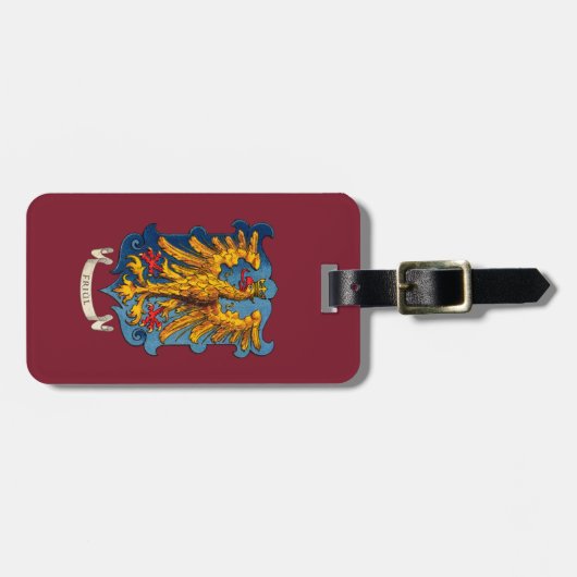 Wapen van Friuli Bagagelabel (Voorkant horizontaal)