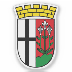 Wapen van Fulda, Duitsland Sticker