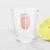 Wapen van Gdynia, Polen Shot Glas (Achterkant)
