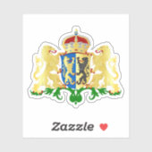 Wapen van Gelderland, Nederland Sticker (Vel)