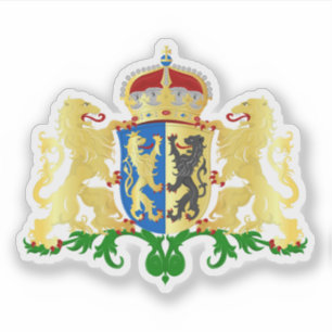 Wapen van Gelderland, Nederland Sticker