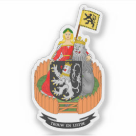 Wapen van Gent, België Sticker