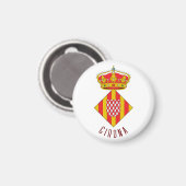 Wapen van Girona Magneet (Voorkant / Achterkant)