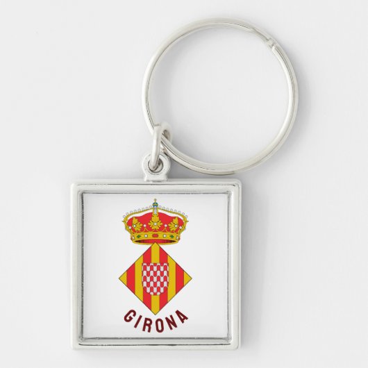 Wapen van Girona Sleutelhanger (Voorkant)