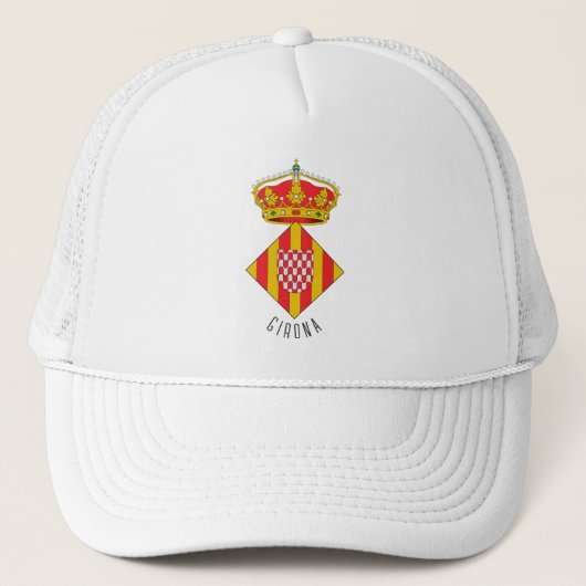 Wapen van Girona Trucker Pet (Voorkant)