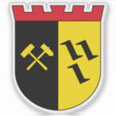 Wapen van Gladbeck, Duitsland Sticker (Voorkant)
