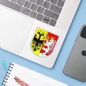 Wapen van Görlitz, Duitsland Sticker (Laptop met iPhone)