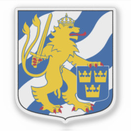 Wapen van Göteborg, Zweden Sticker