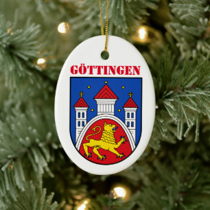 Wapen van Göttingen, Duitsland Keramisch Ornament
