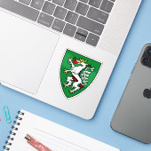 Wapen van Graz, Oostenrijk Sticker (Laptop met iPhone)