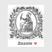 Wapen van Griekenland (1829) Sticker (Vel)