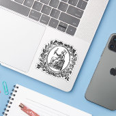 Wapen van Griekenland (1829) Sticker (Laptop met iPhone)