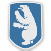 Wapen van Groenland Sticker (Voorkant)