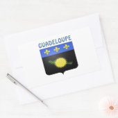 wapen van guadeloupe rechthoekige sticker (Envelop)