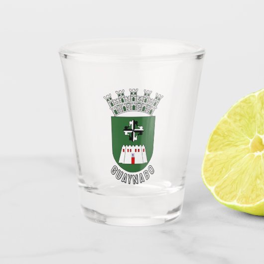 Wapen van Guaynabo, PR Shot Glas (Voorkant)