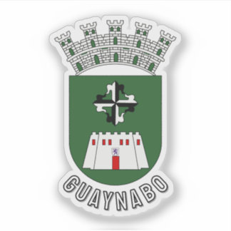 Wapen van Guaynabo, PR Sticker