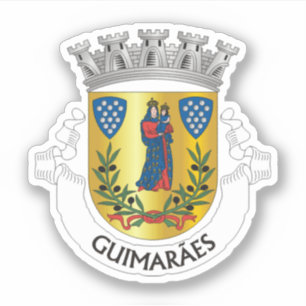 Wapen van Guimarães, Portugal Sticker