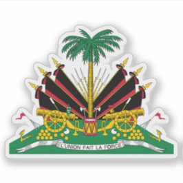 Wapen van Haïti, gebruikt door Duvalier (1964-1986 Sticker