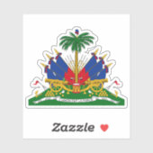 Wapen van Haïti Sticker (Vel)