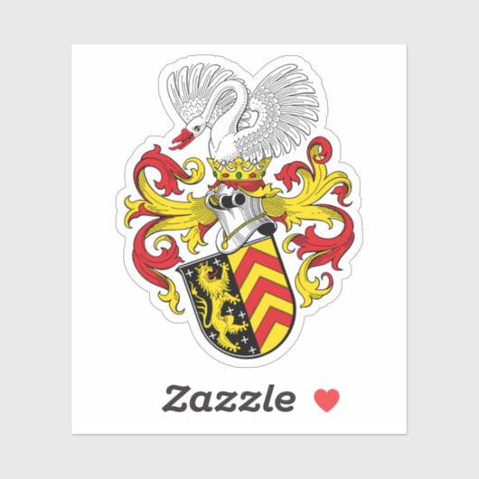 Wapen van Hanau, Duitsland Sticker (Vel)