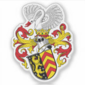 Wapen van Hanau, Duitsland Sticker (Voorkant)