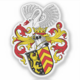 Wapen van Hanau, Duitsland Sticker