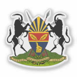 Wapen van Harare (vorm: Salisbury), Zimbabwe Sticker