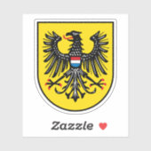 Wapen van Heilbronn, Duitsland Sticker (Vel)