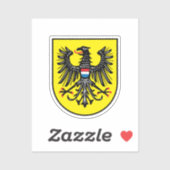 Wapen van Heilbronn, Duitsland Sticker (Vel)