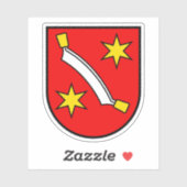 Wapen van het district Bern-Mittelland, Zwitserlan Sticker (Vel)