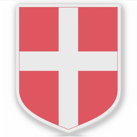 Wapen van het district Harju, Estland Sticker (Voorkant)