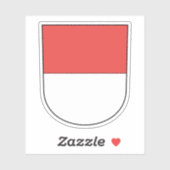 Wapen van het district Solothurn, Zwitserland Sticker (Vel)