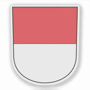Wapen van het district Solothurn, Zwitserland Sticker
