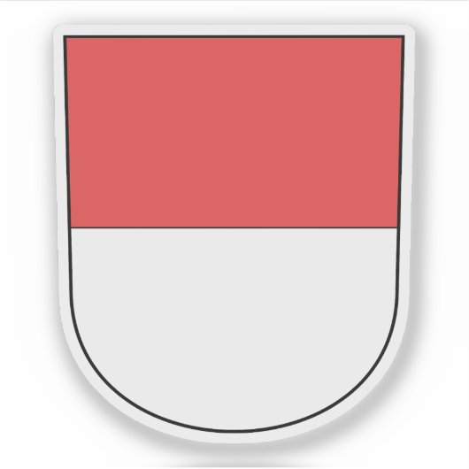 Wapen van het district Solothurn, Zwitserland Sticker (Voorkant)