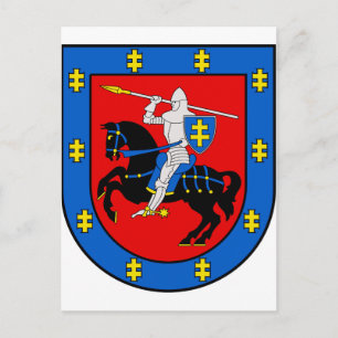 Wapen van het district Vilnius Briefkaart