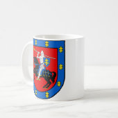 Wapen van het district Vilnius Koffiemok (Voorkant links)