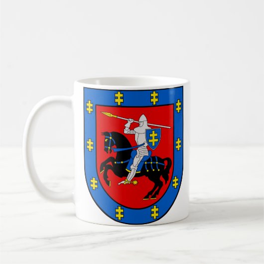 Wapen van het district Vilnius Koffiemok (Links)