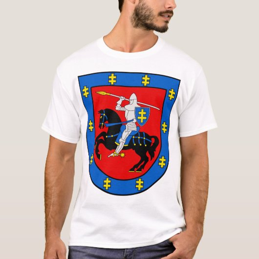 Wapen van het district Vilnius T-shirt (Voorkant)