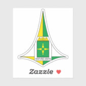 Wapen van het Federaal District, Brazilië Sticker (Vel)