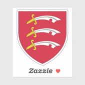 Wapen van het graafschap Essex, Engeland Sticker (Vel)