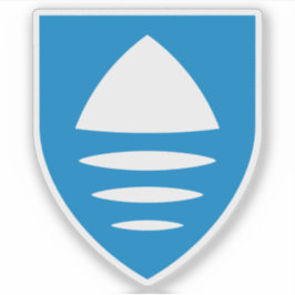 Wapen van het graafschap Viken, Noorwegen Sticker